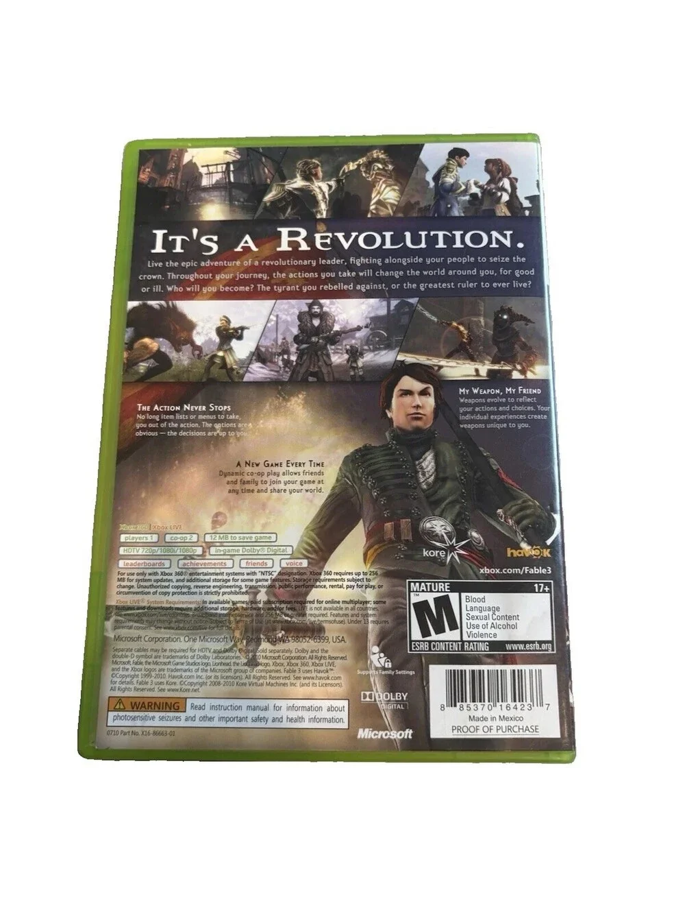 Fable III - Xbox 360 - Epic RPG Adventure Game